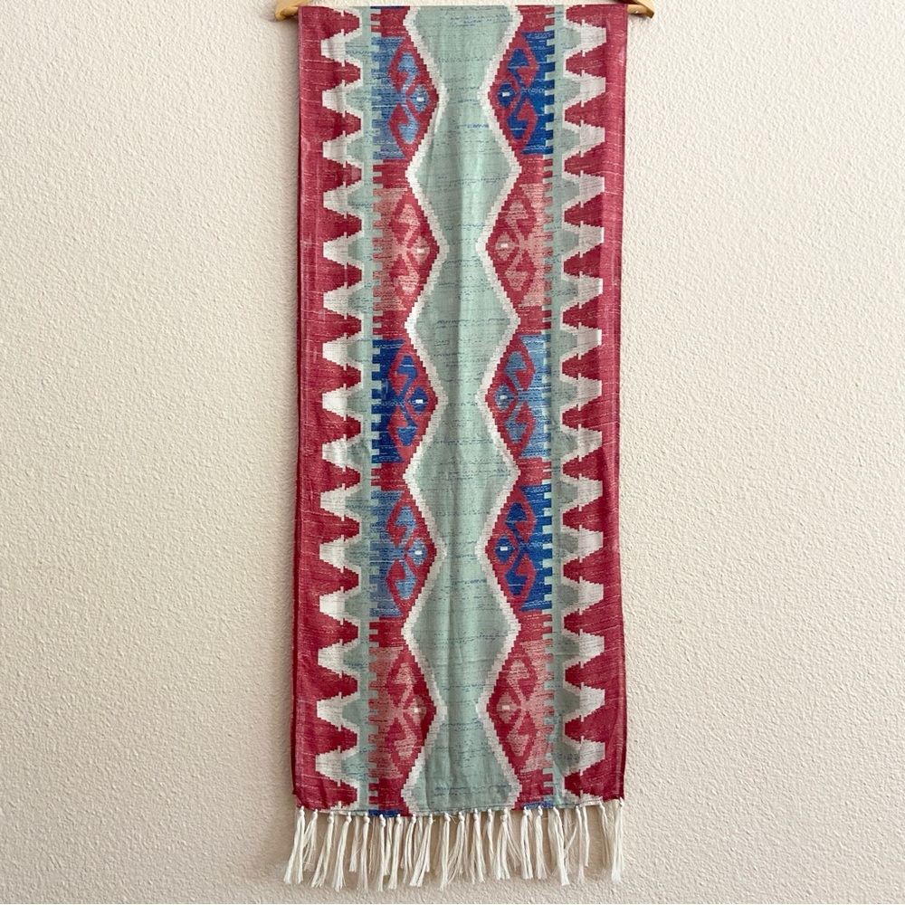 Scarf / Table Runner - Double D Ranch - NWOT - 
"Love The World Away" 
14” x 70”